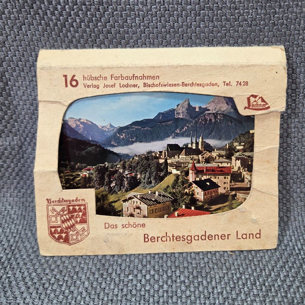 Vintage German Souvenir Photo Booklet Das Schöne Berchtesgadener Land Lochner